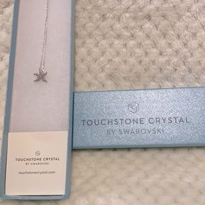 Touchstone Crystal Starfish Necklace